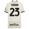 AC Milan Fikayo Tomori 23 Fodboldtrøjer Fjerde Hvid 2023-24 Kort ærmer